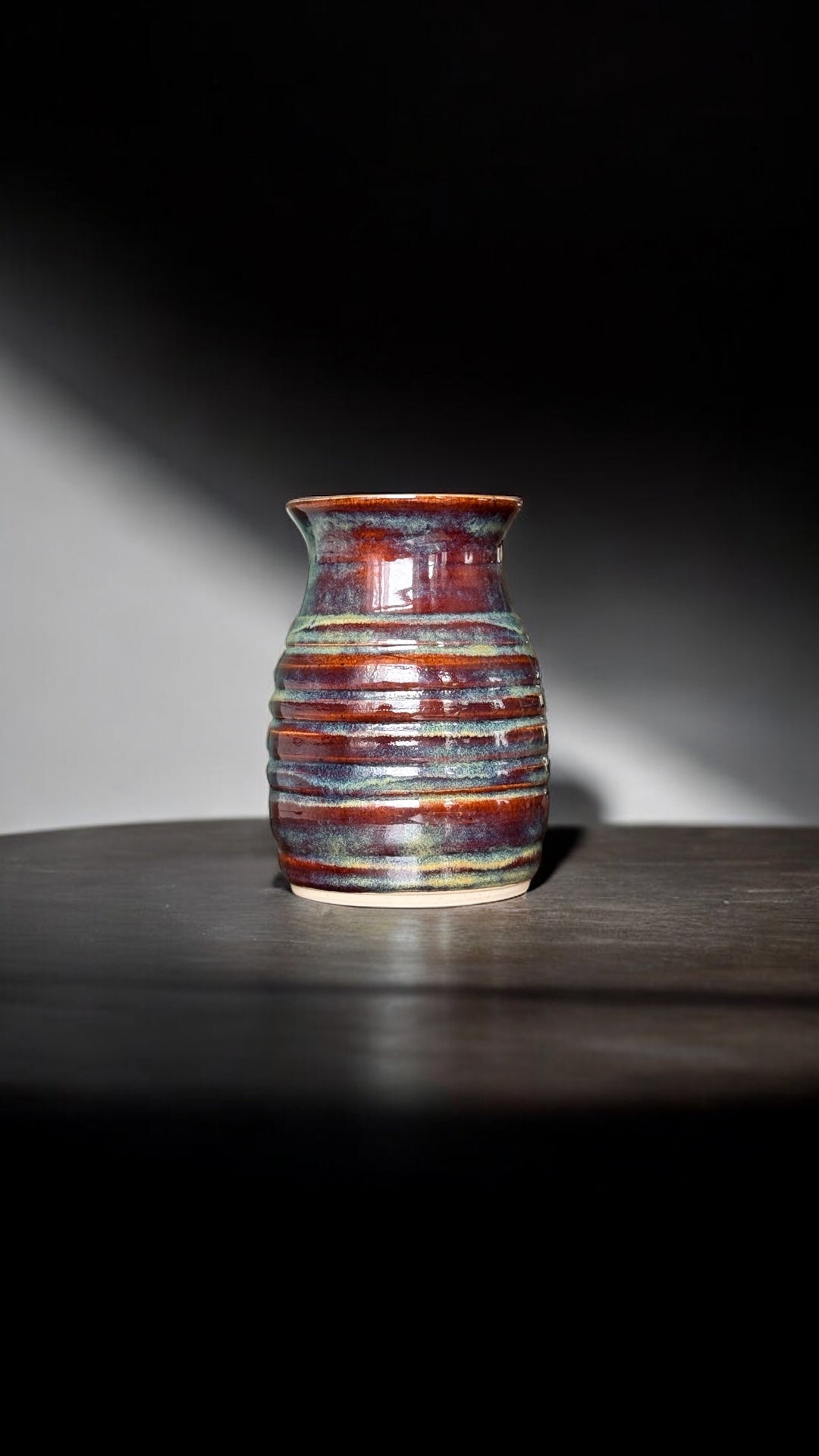 Mossy Brick Vase