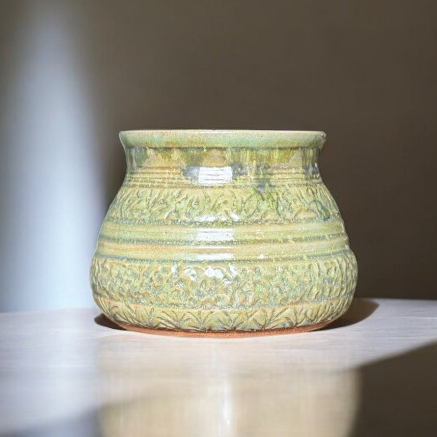 Ancient Jade Carved Vase