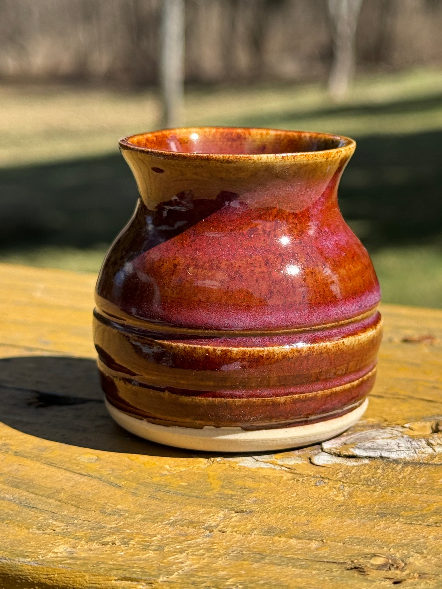 Rich Earth Bud Vase
