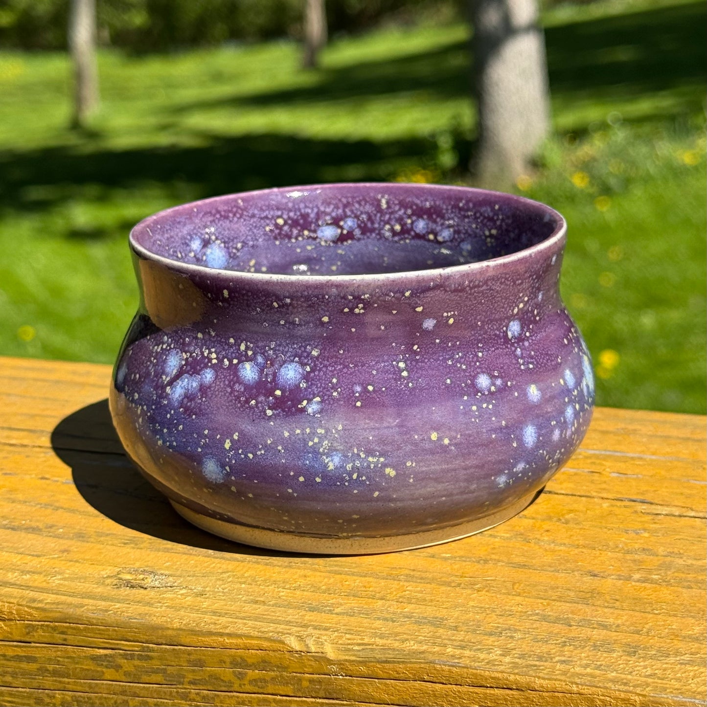 Violet Hydrangea Bowl
