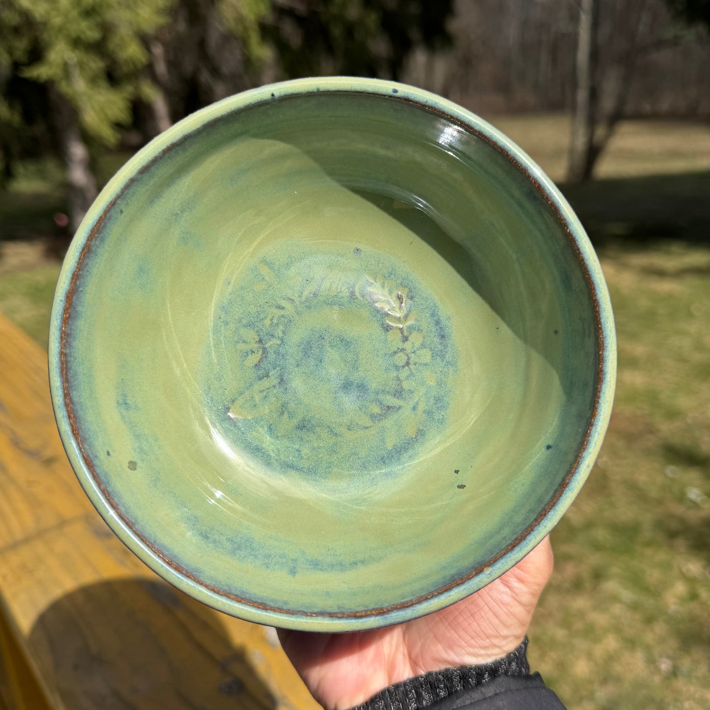 Earthy Turquoise Bowl