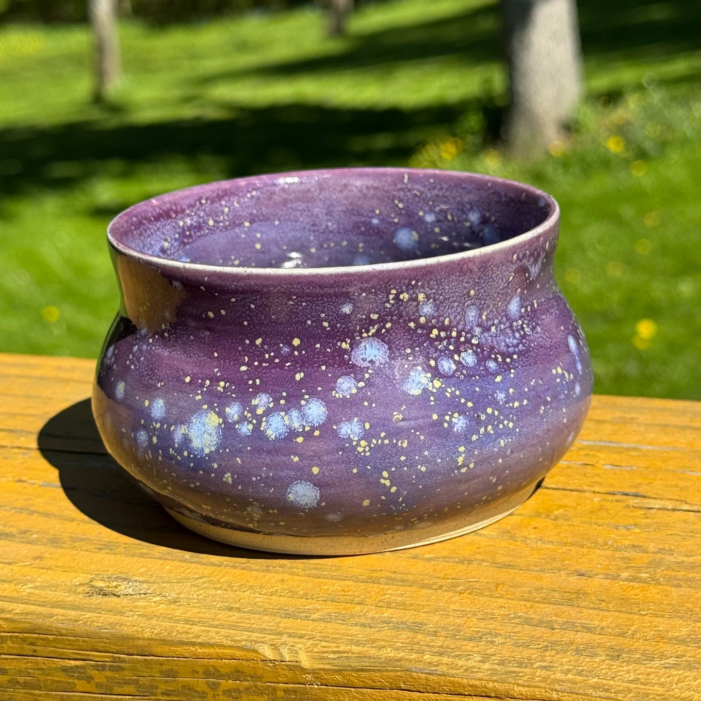 Violet Hydrangea Bowl