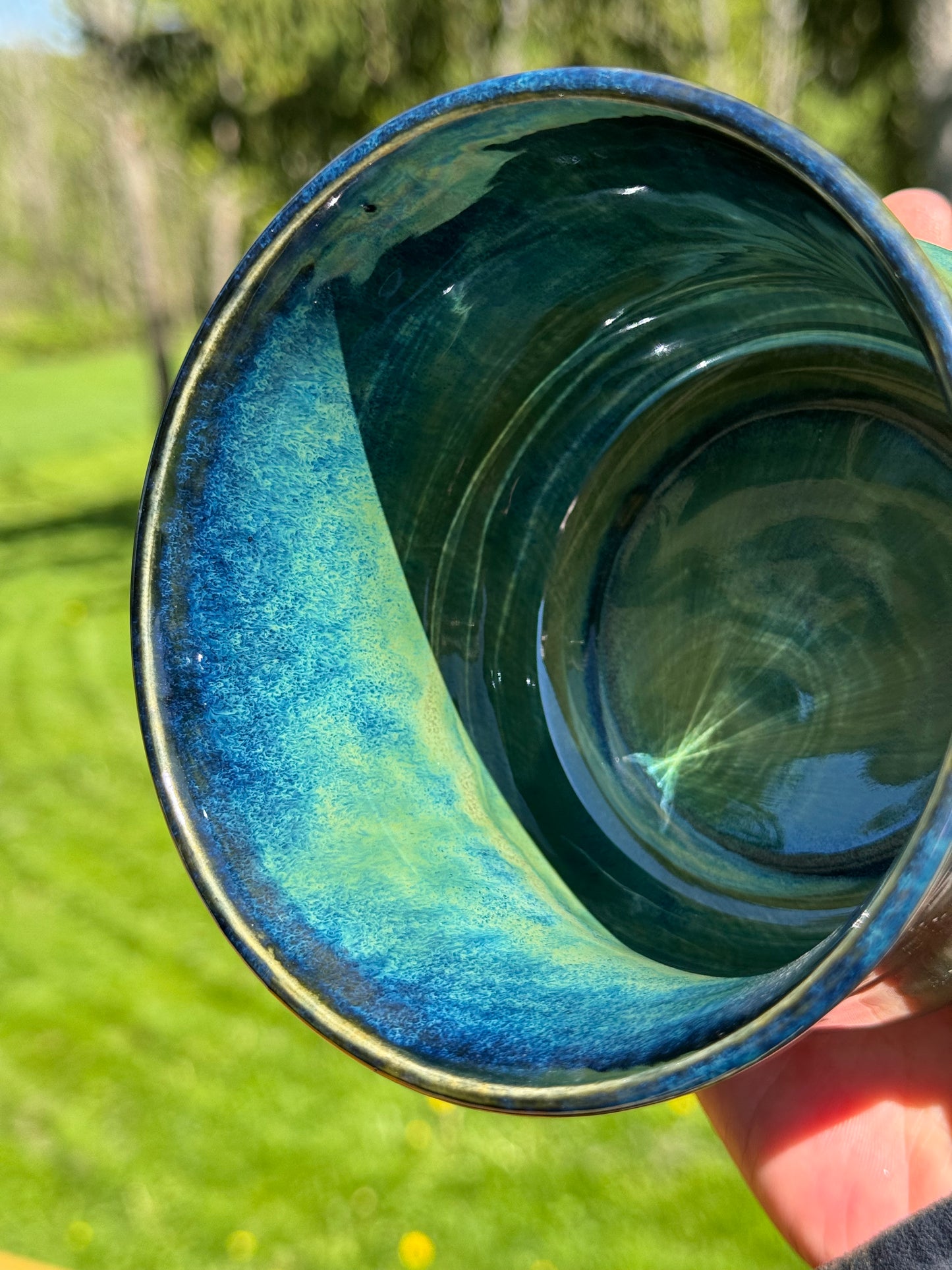 Mossy Waves Vase