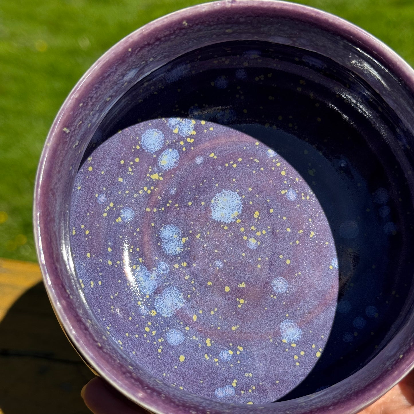 Violet Hydrangea Bowl
