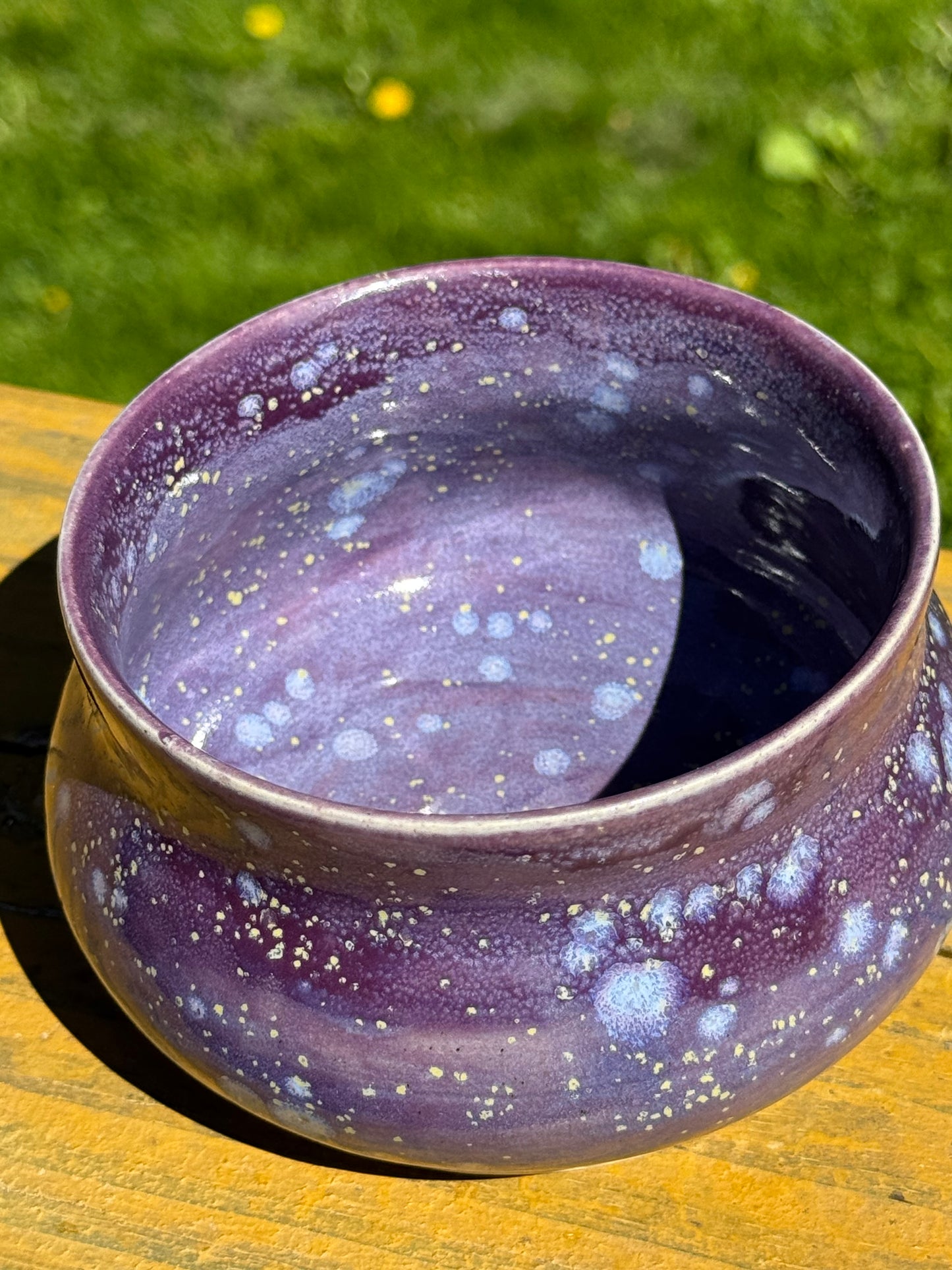 Violet Hydrangea Bowl