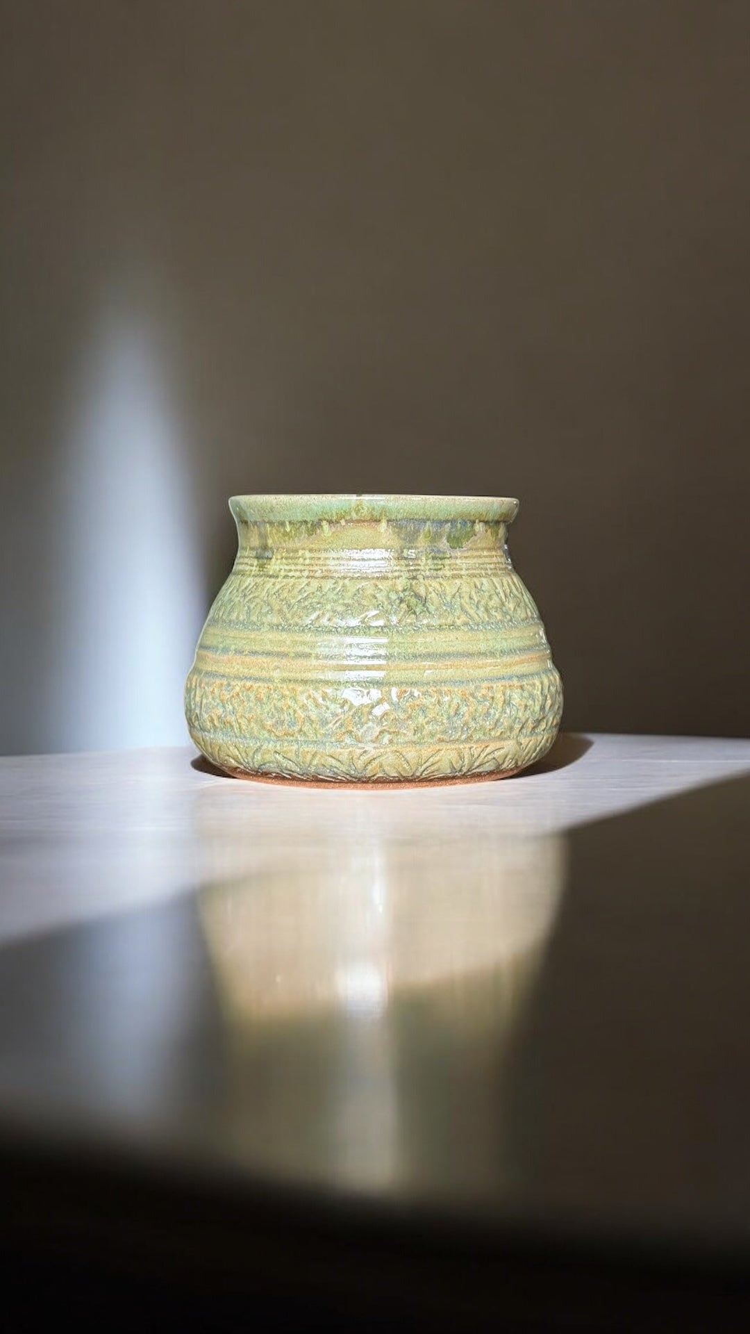 Ancient Jade Carved Vase