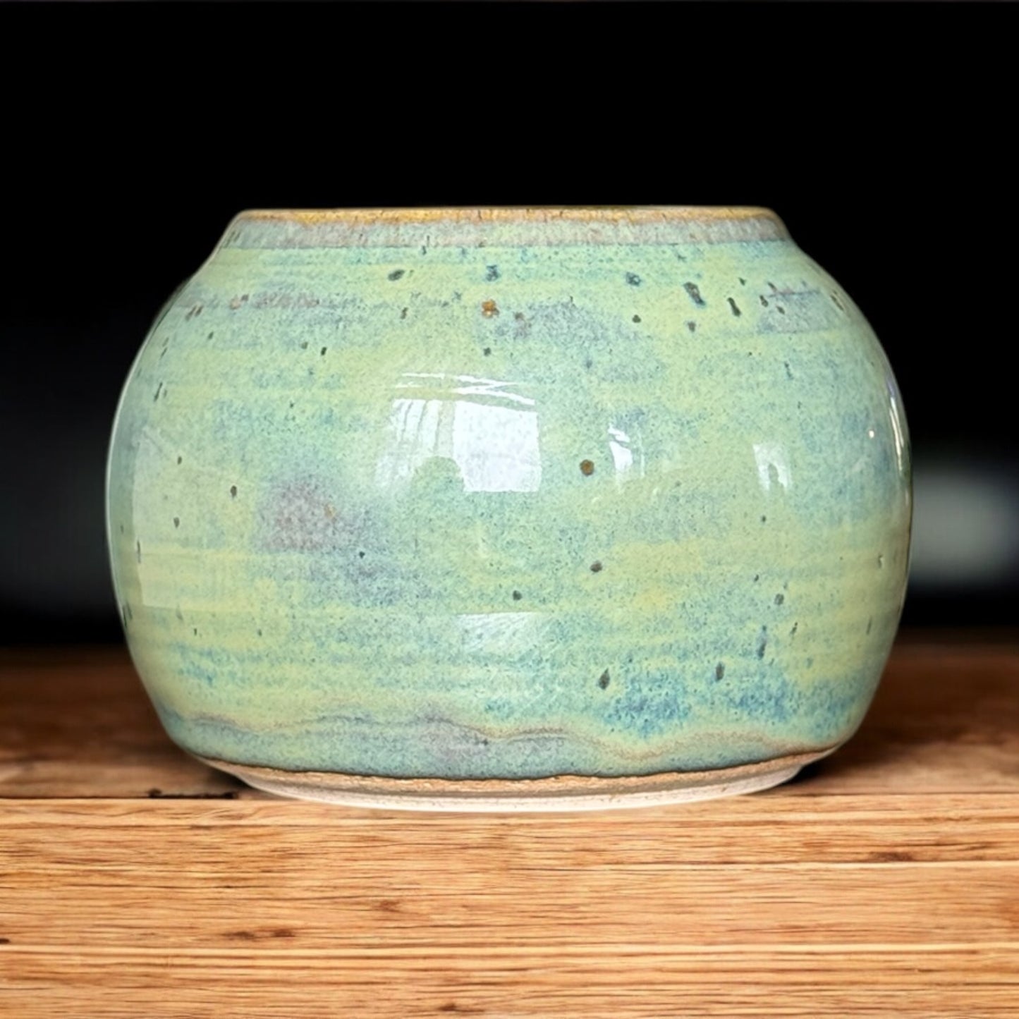 Speckled Turquoise Vase