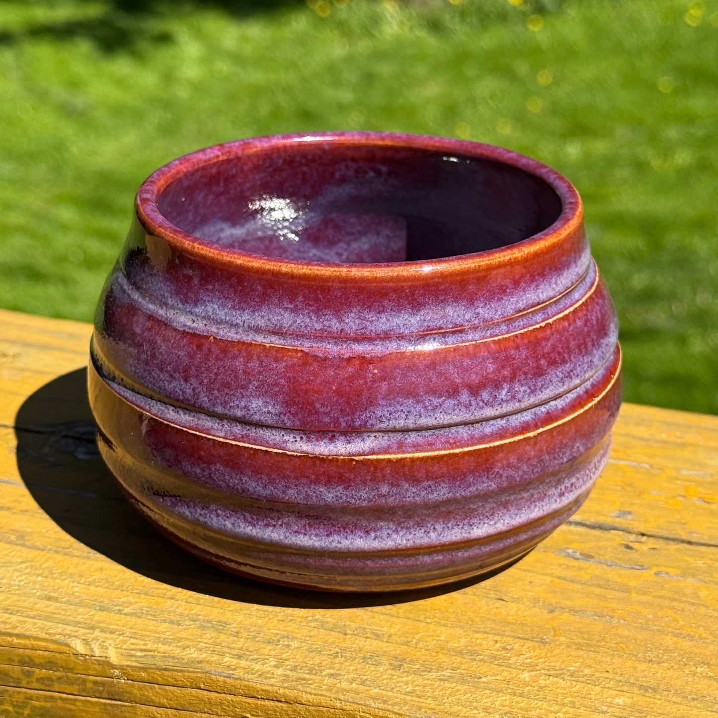 Fiery Lavender Bowl