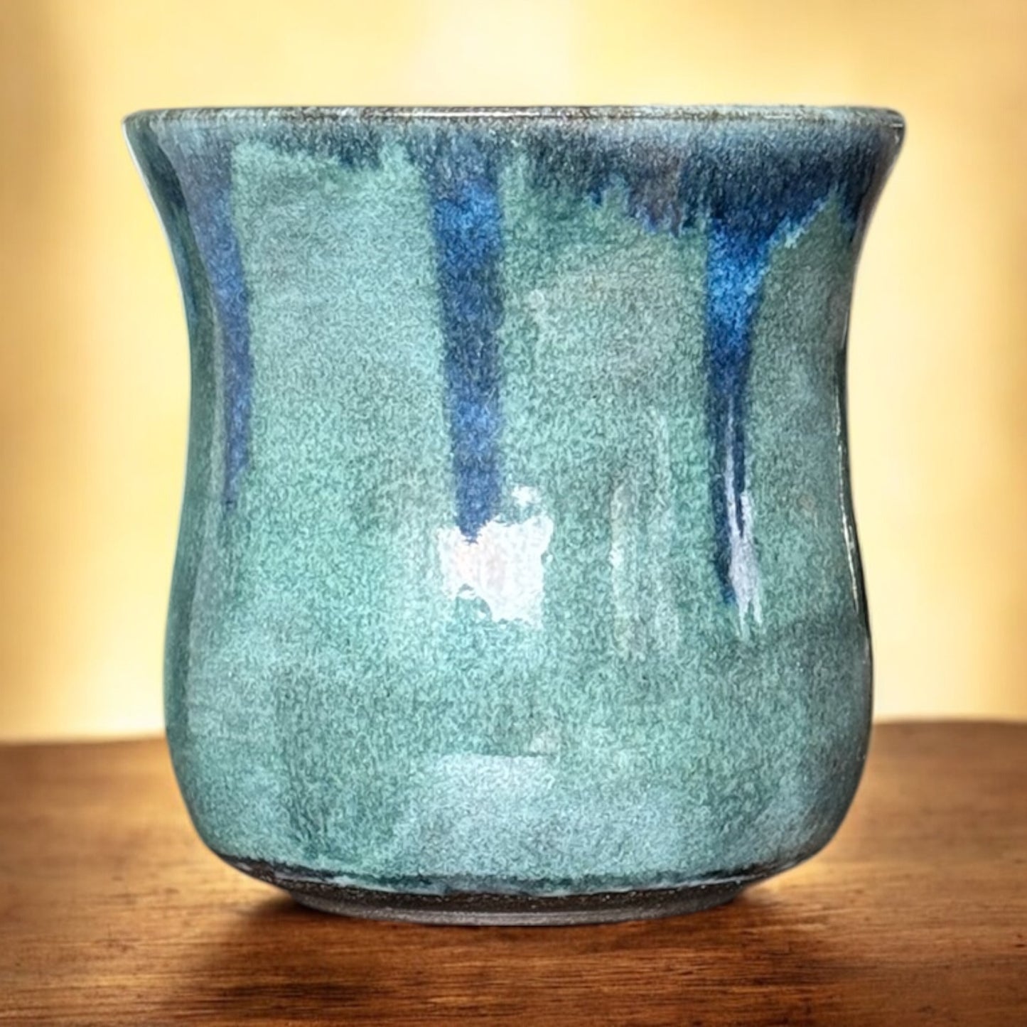 Sea-Foam and Sky Vase
