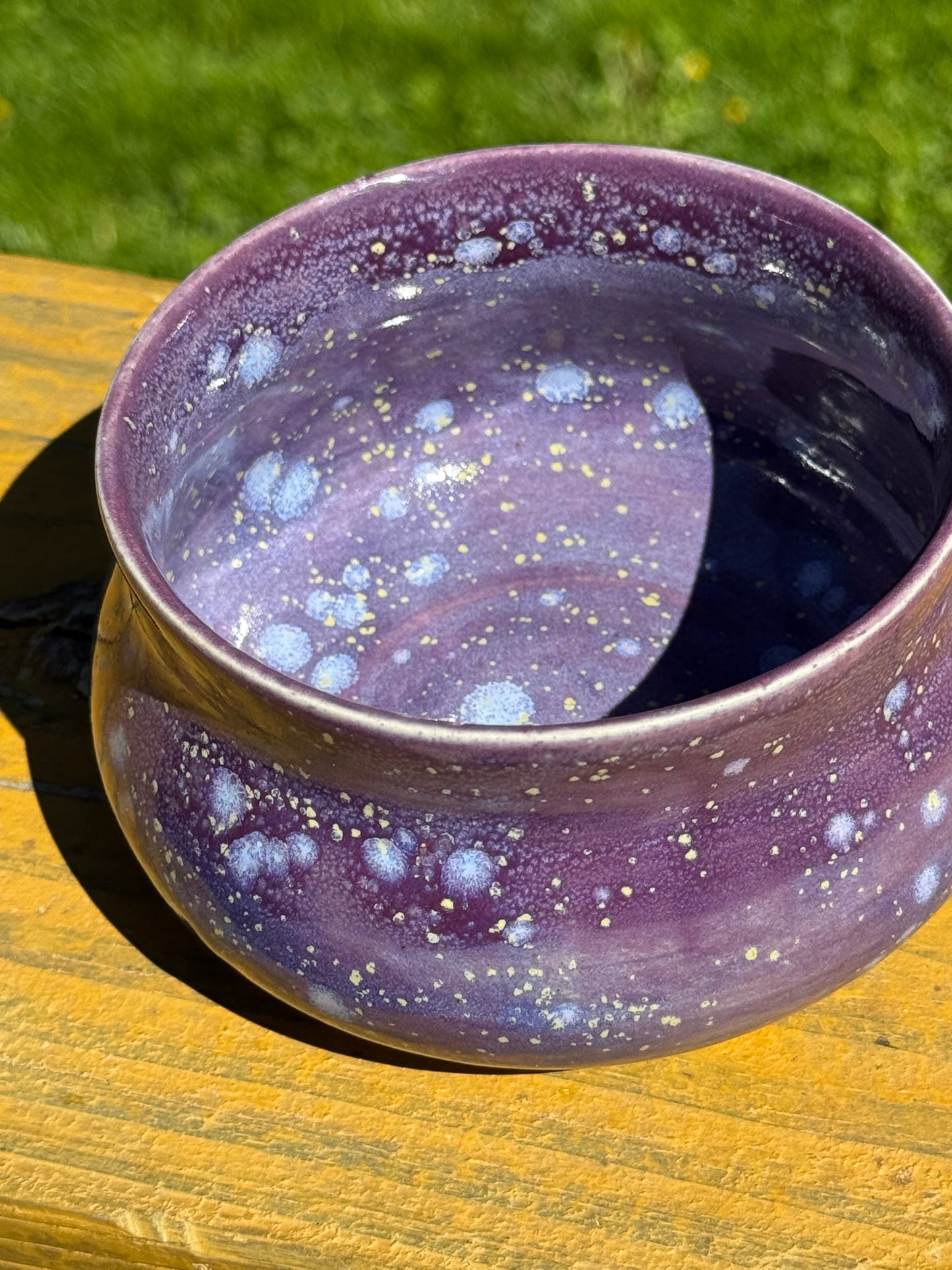 Violet Hydrangea Bowl