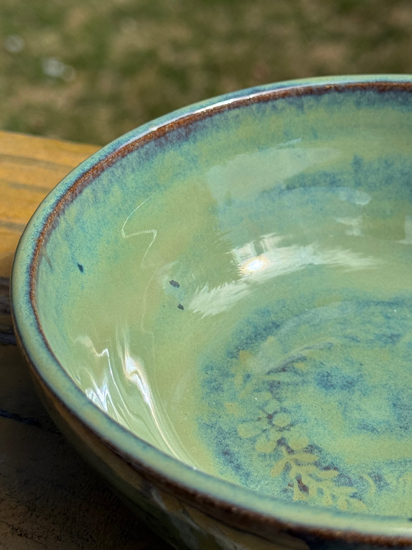 Earthy Turquoise Bowl