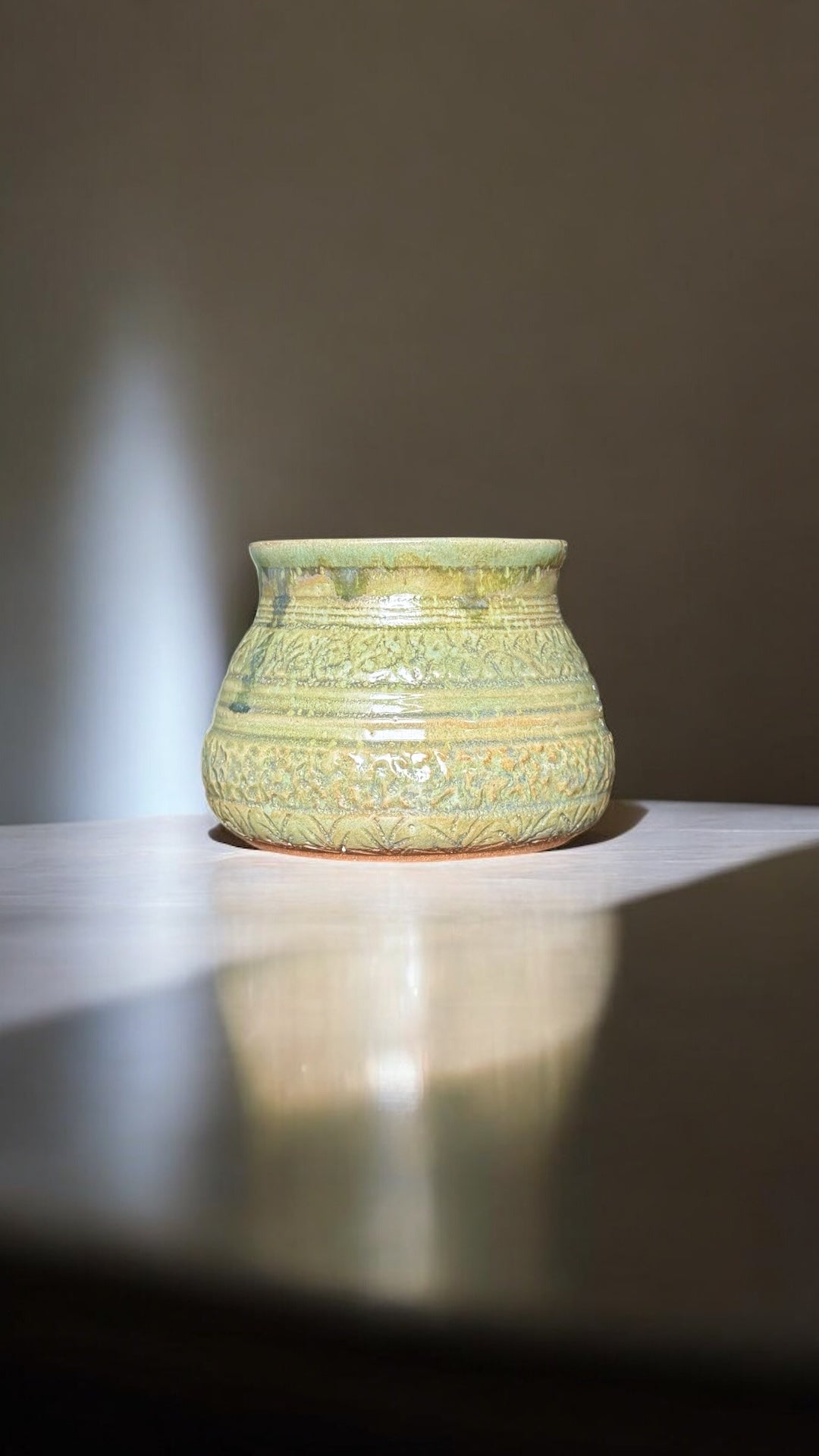 Ancient Jade Carved Vase