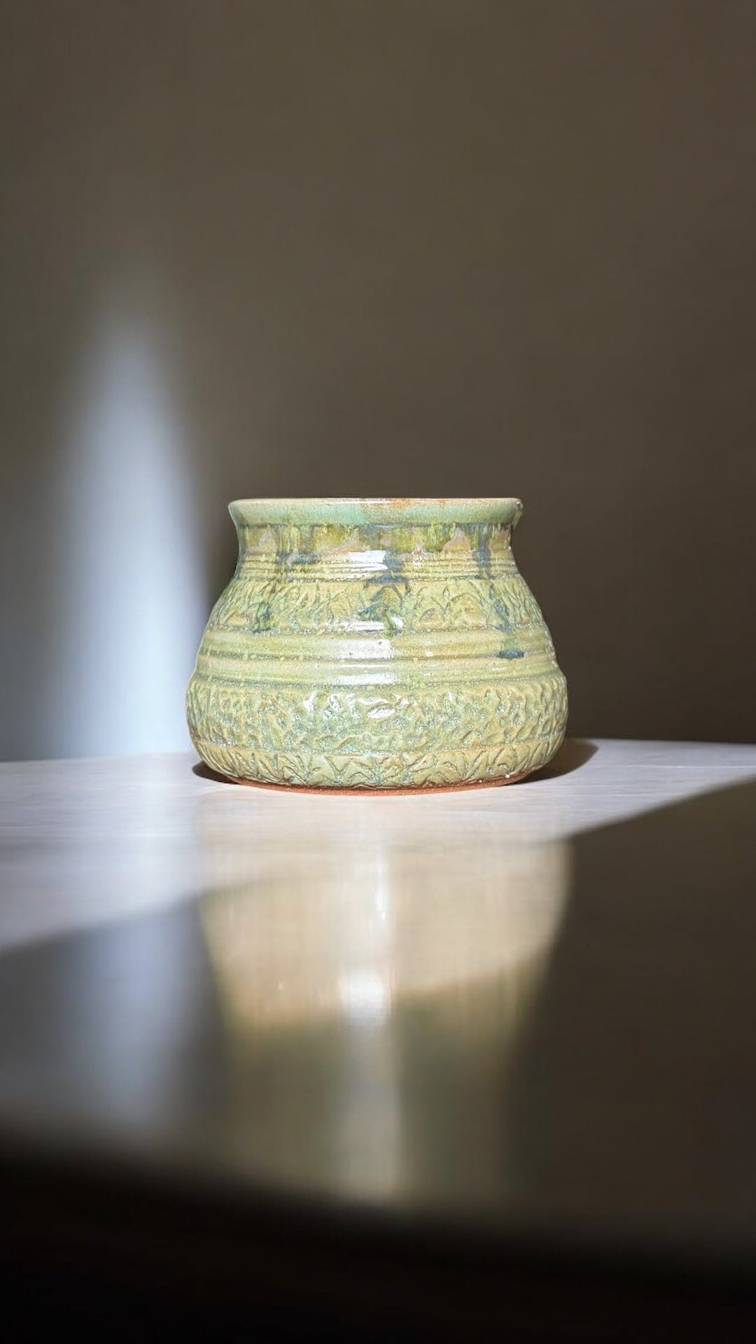 Ancient Jade Carved Vase