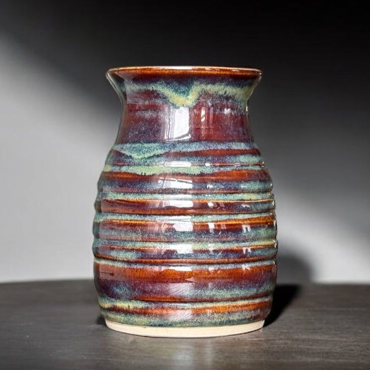Mossy Brick Vase