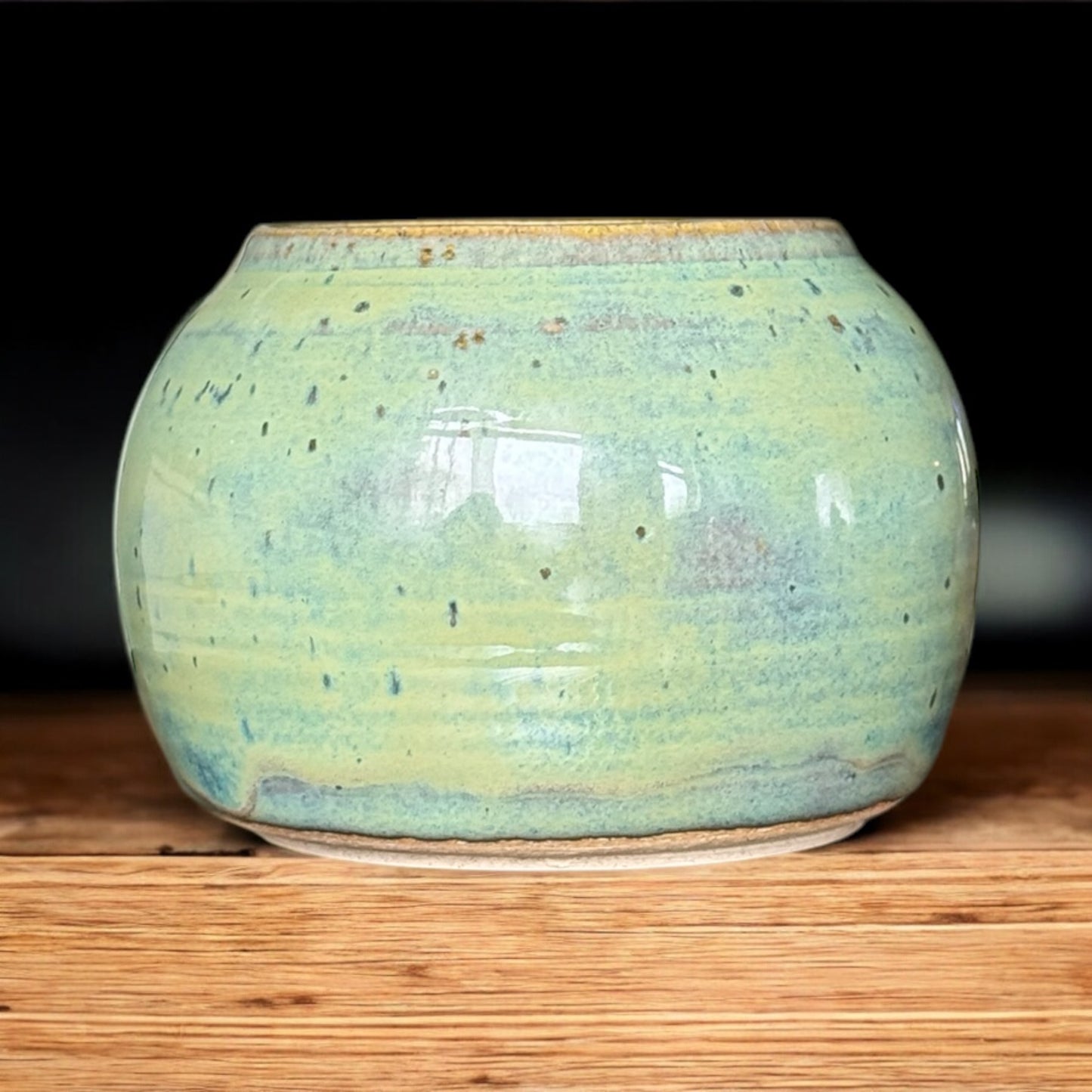 Speckled Turquoise Vase