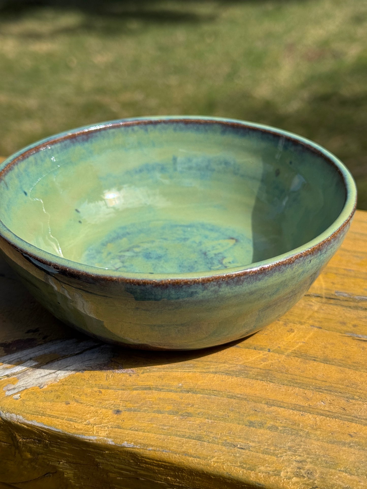 Earthy Turquoise Bowl