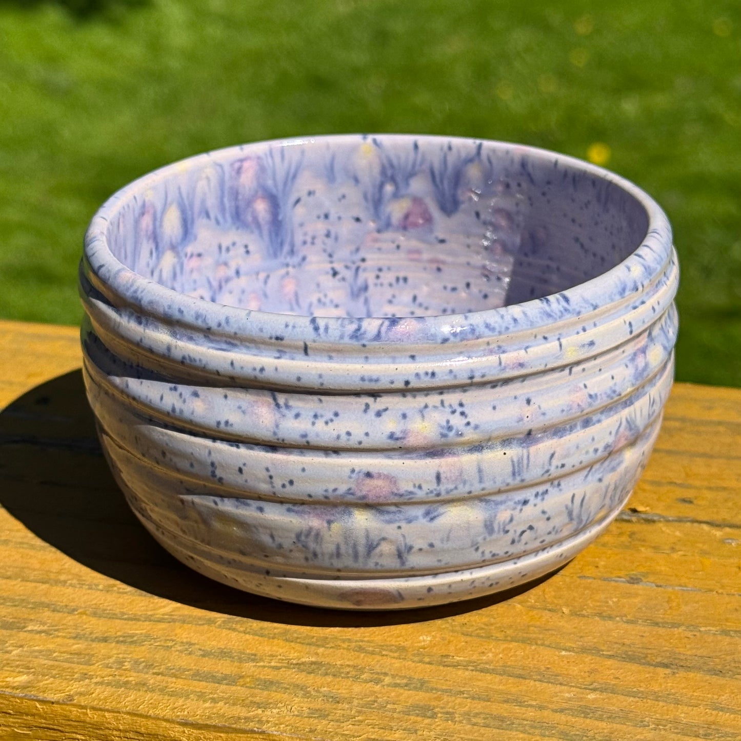 Floral Fireworks Bowl