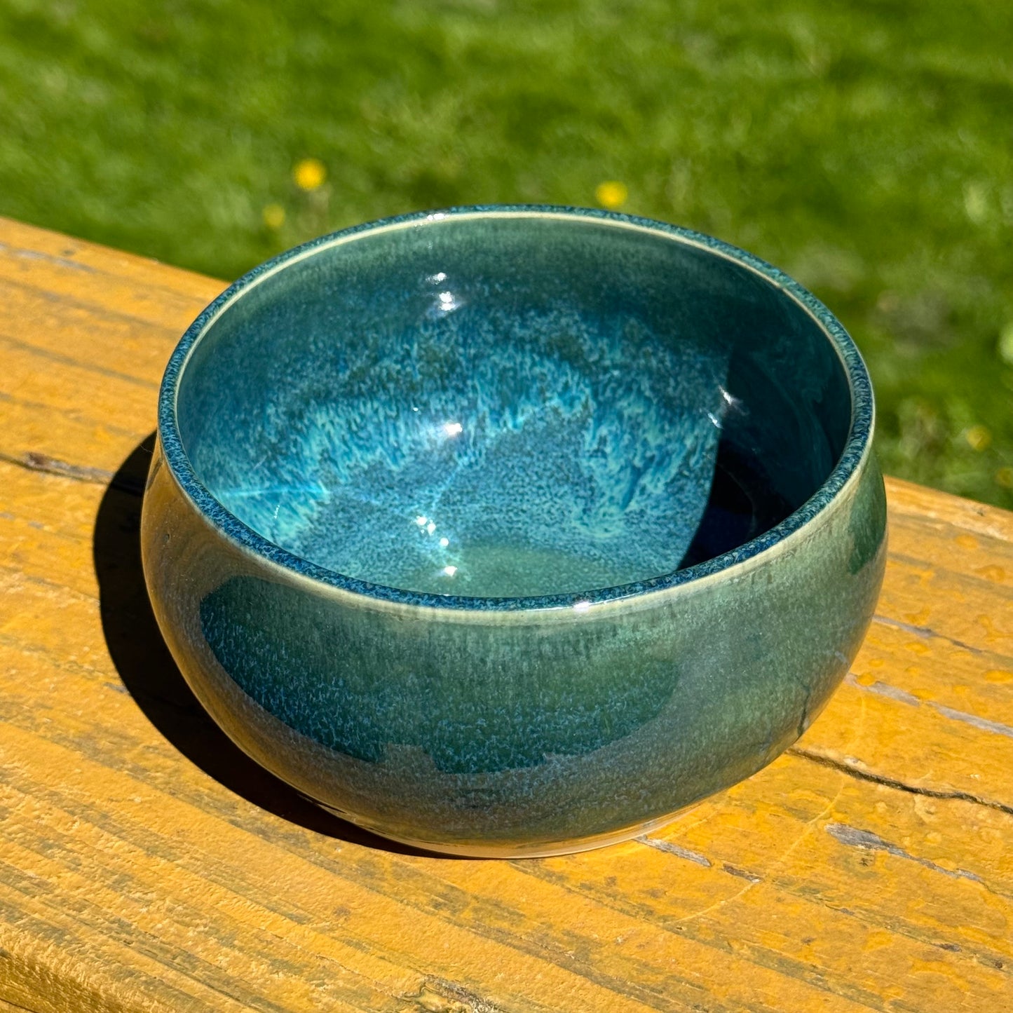 Mossy Turquoise Bowl