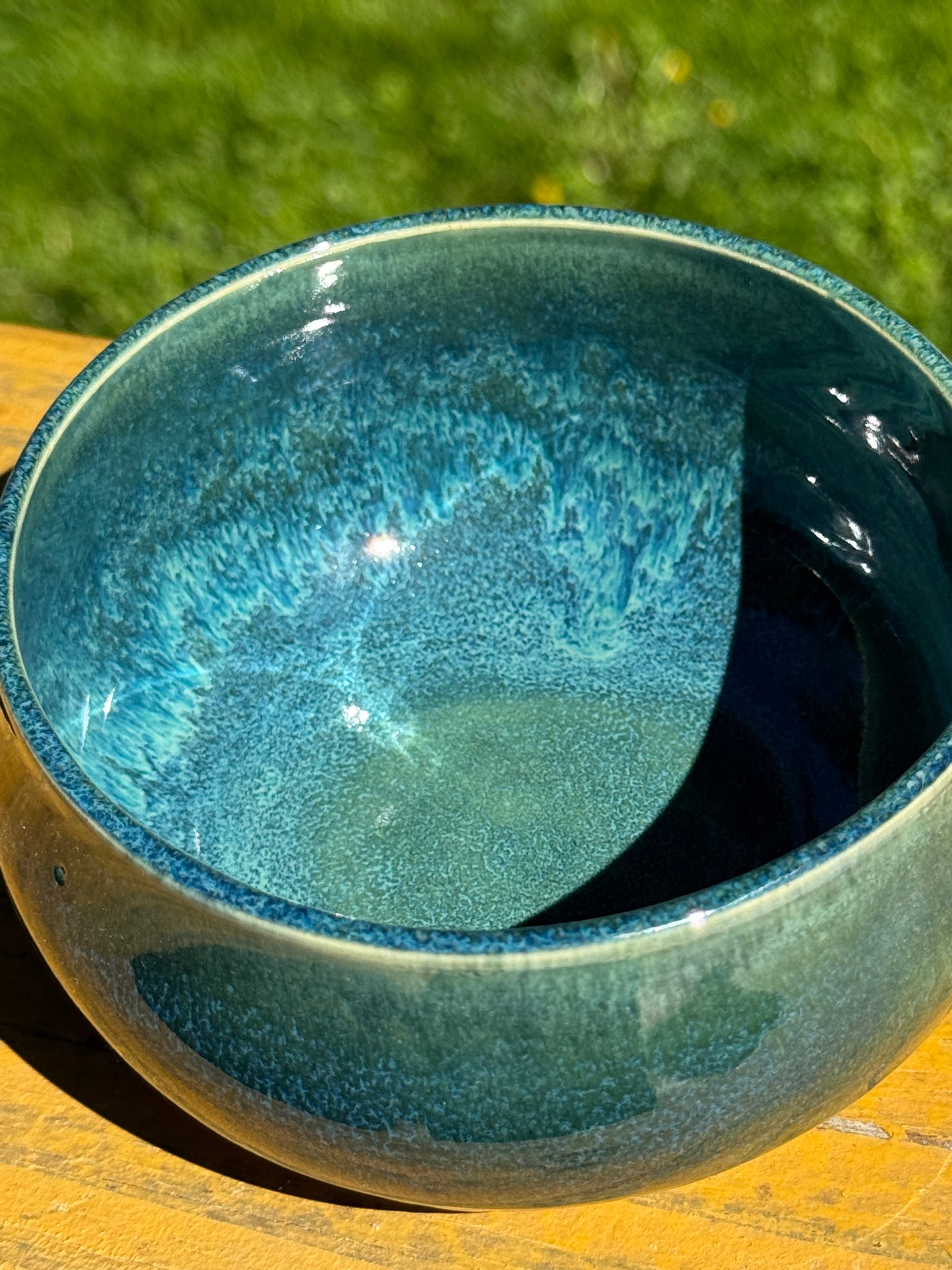 Mossy Turquoise Bowl