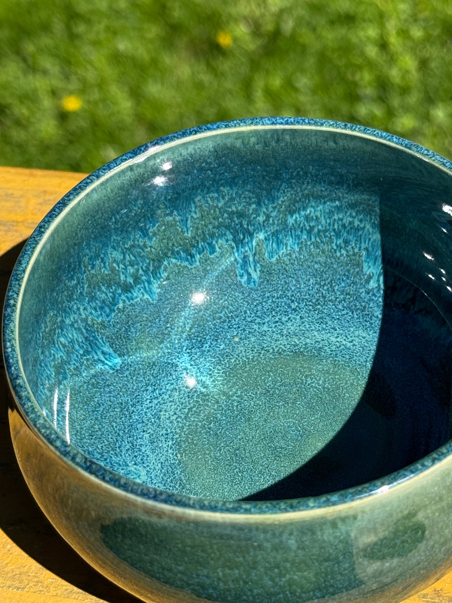 Mossy Turquoise Bowl