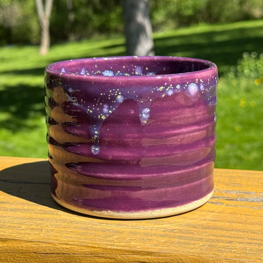Purple Hydrangea Garden Vase